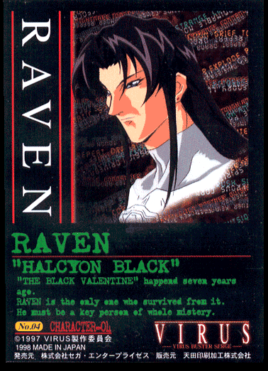 Raven card front